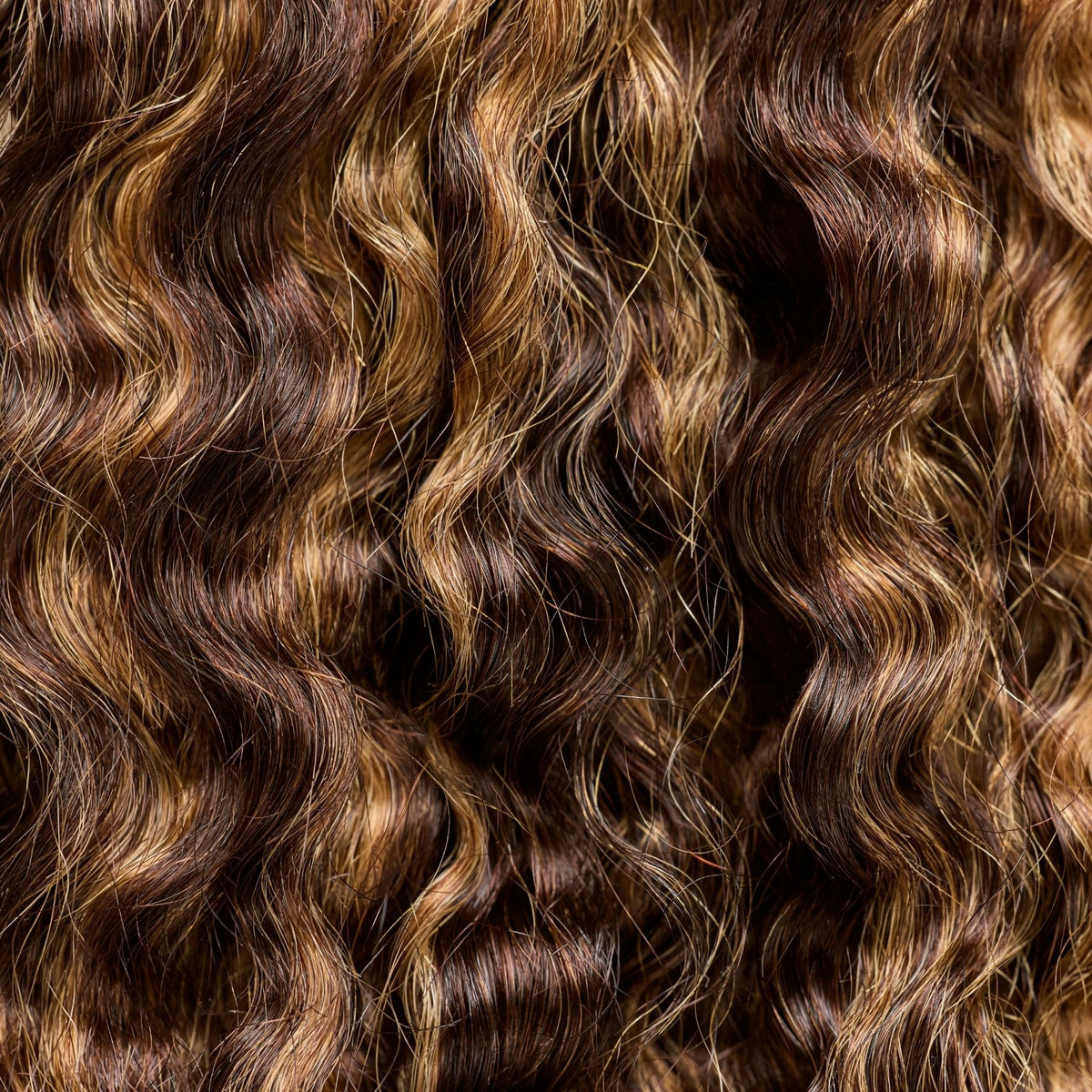 CLASSIC CLIP-IN | LUSH CURL | GoldenESPRESSO - Miix Mii Hair Co.