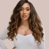 CLASSIC CLIP-IN | SILK WAVE | GoldenESPRESSO - Miix Mii Hair Co.
